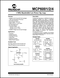 Click here to download MCP6002IP Datasheet