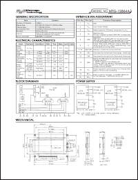 Click here to download MTG-12864A Datasheet
