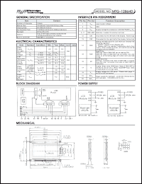 Click here to download MTG-12864D Datasheet