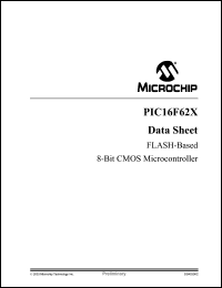Click here to download PIC1F628 Datasheet