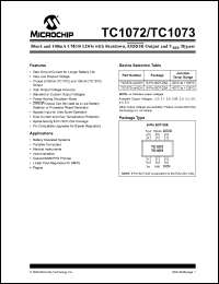 Click here to download TC1073-27VCH Datasheet