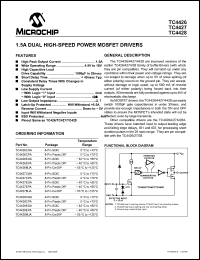 Click here to download TC4427 Datasheet