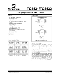 Click here to download TC4431 Datasheet
