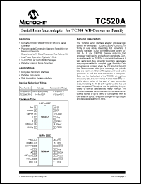 Click here to download TC520A Datasheet