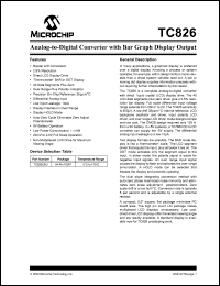 Click here to download TC826 Datasheet