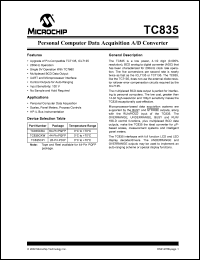 Click here to download TC835 Datasheet