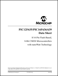 Click here to download PIC16F636E/P Datasheet