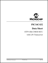 Click here to download PIC16C432T-I/SS Datasheet