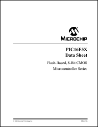 Click here to download PIC16F54 Datasheet