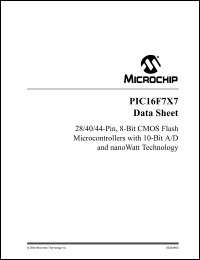 Click here to download PIC16F777-I/P Datasheet