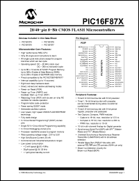 Click here to download PIC876 Datasheet