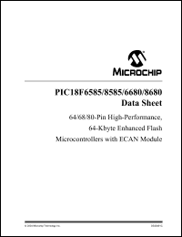 Click here to download PIC18F8680-E/PT Datasheet