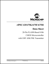 Click here to download RFPIC12F675 Datasheet