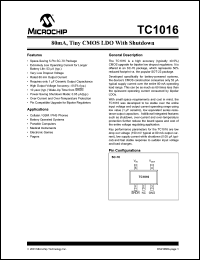 Click here to download TC1016 Datasheet