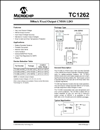 Click here to download TC1262 Datasheet