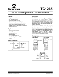 Click here to download TC1265-1.8VOA Datasheet