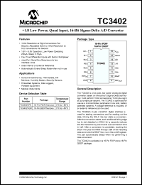 Click here to download TC3402 Datasheet