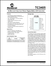 Click here to download TC3405 Datasheet