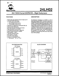 Click here to download 24LH02 Datasheet