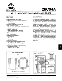 Click here to download 28C04A15 Datasheet