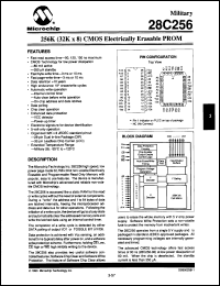 Click here to download 28C256-25I/D Datasheet