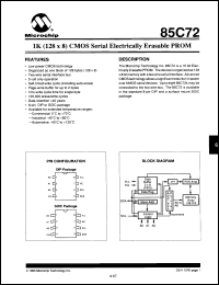 Click here to download 85C72 Datasheet