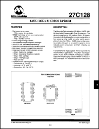 Click here to download 27C128-20I/TS Datasheet