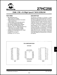 Click here to download 27HC256L70/J Datasheet
