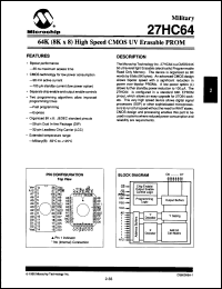 Click here to download 27HC64-40 Datasheet