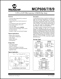 Click here to download MCP606_09 Datasheet