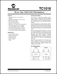 Click here to download TC1016-4.0VCTTR Datasheet