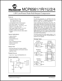Click here to download MCP6562 Datasheet