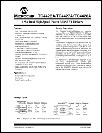 Click here to download TC4426ACMF713 Datasheet