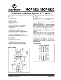 Click here to download MCP4821 Datasheet
