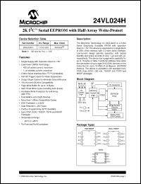 Click here to download 24VL024H Datasheet