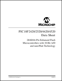 Click here to download PIC18F4520T Datasheet