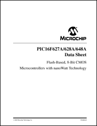 Click here to download PIC16F628AISO Datasheet
