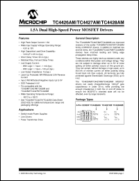 Click here to download TC4426AM_05 Datasheet