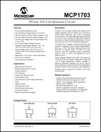 Click here to download MCP1703 Datasheet