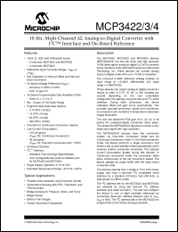 Click here to download MCP3422 Datasheet