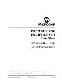Click here to download PIC12F609 Datasheet