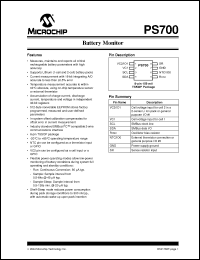 Click here to download PS700 Datasheet