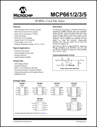 Click here to download MCP665T Datasheet