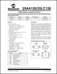 Click here to download 25AA128_09 Datasheet