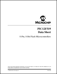 Click here to download PIC12F519 Datasheet