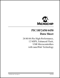 Click here to download PIC18F2450 Datasheet