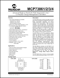 Click here to download MCP73864 Datasheet
