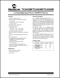 Click here to download TC4423M Datasheet