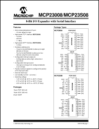Click here to download MCP23008 Datasheet
