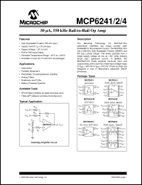 Click here to download MCP6241U Datasheet